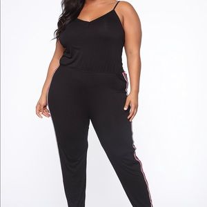 Fashion Nova got my coins up jumpsuit